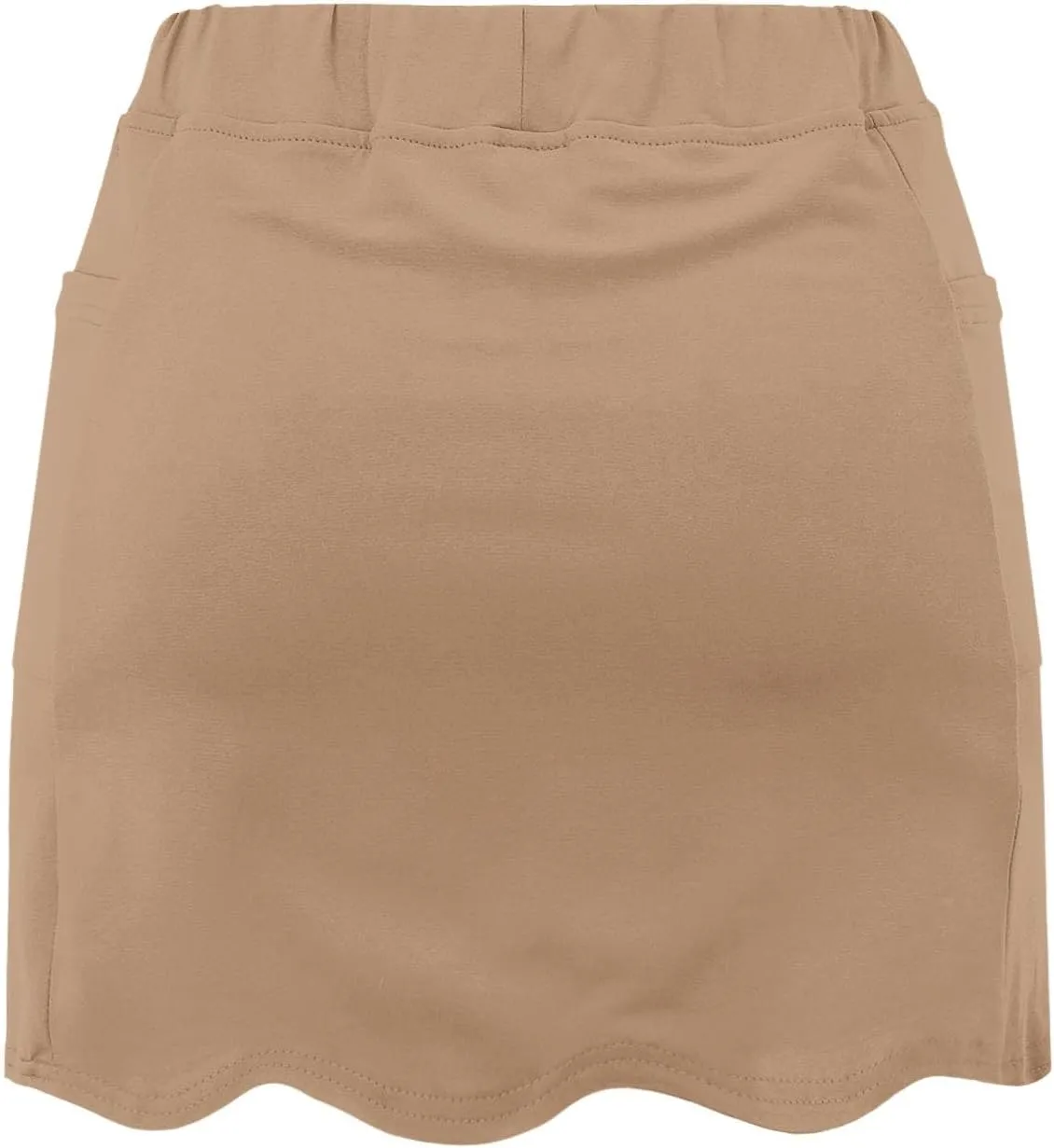 Athletic Skorts for Woman, Skorts for Curvy Women Dressy Skirts Tummy Control High Waisted Skirts with Shorts Underneath