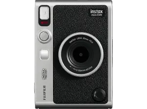 Cámara instantánea - Fujifilm Instax Mini Evo, ISO 100 - 1600, Pantalla LCD, Bluetooth, Negro