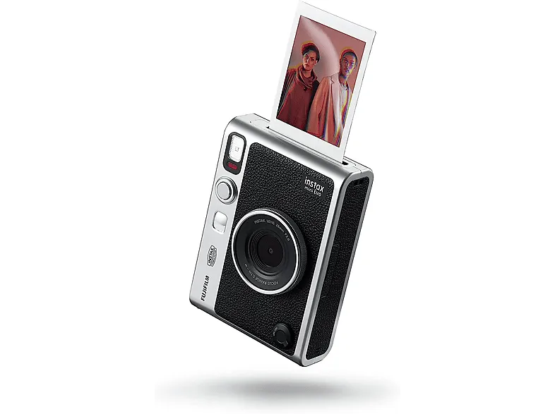 Cámara instantánea - Fujifilm Instax Mini Evo, ISO 100 - 1600, Pantalla LCD, Bluetooth, Negro