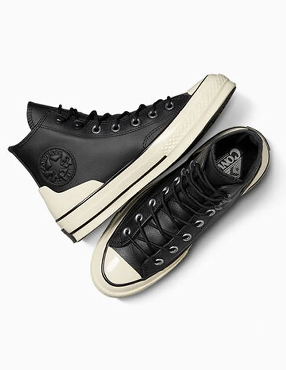 Converse Chuck 70 Leather Negras Unisex