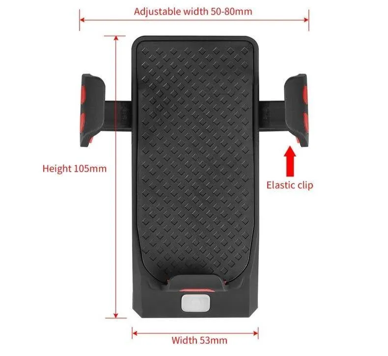Farol Lanterna de Bicicleta com Carregador para Celular