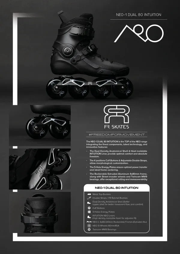 FR Skates Neo 1 80 intuition Black