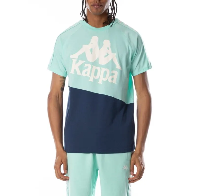 KAPPA 222 Banda Baldwin turquesa/Azul