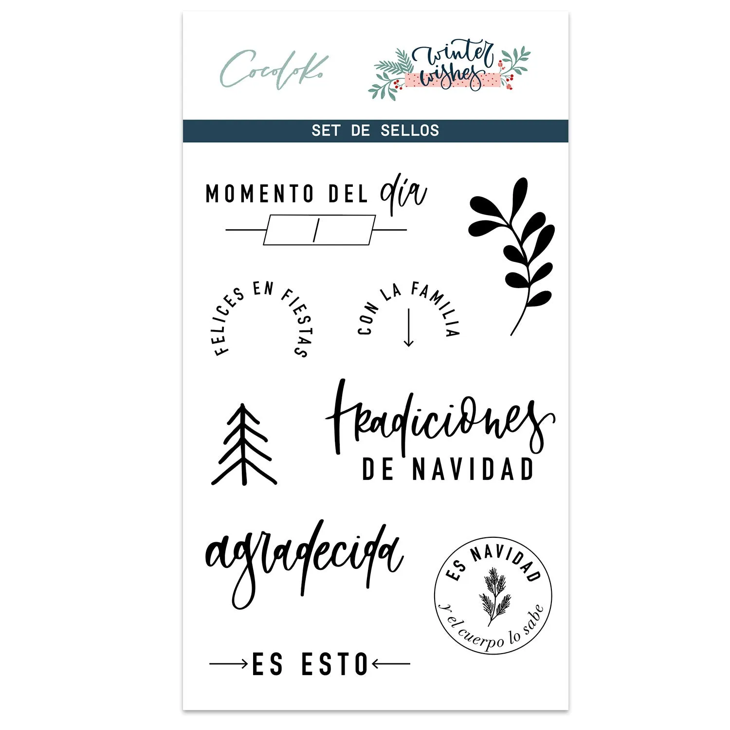 Kit Pocket ed. Navidad - ESP - WINTER WISHES