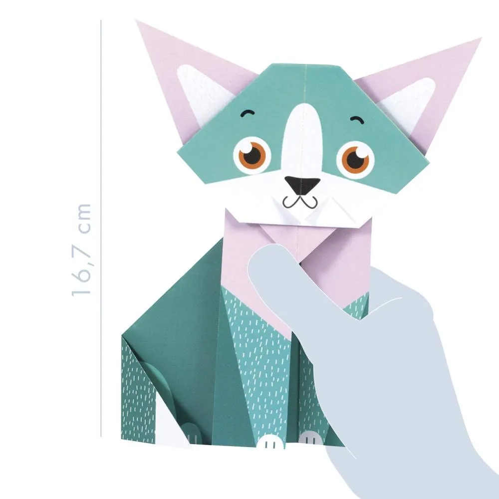 My Little Origami Gato Avenue Mandarine