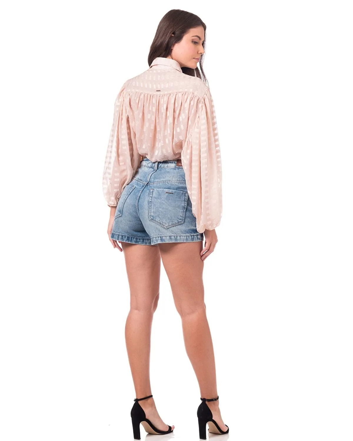 Short Jeans Pink Eco Soul