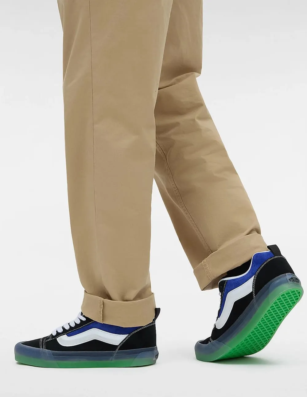 Vans Knu Skool Negras y Azules Hombre