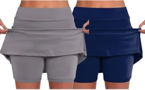 Women's Tennis Skirt 2025 High Waisted Casual Athletic Golf Skorts Skirts, S-3XL