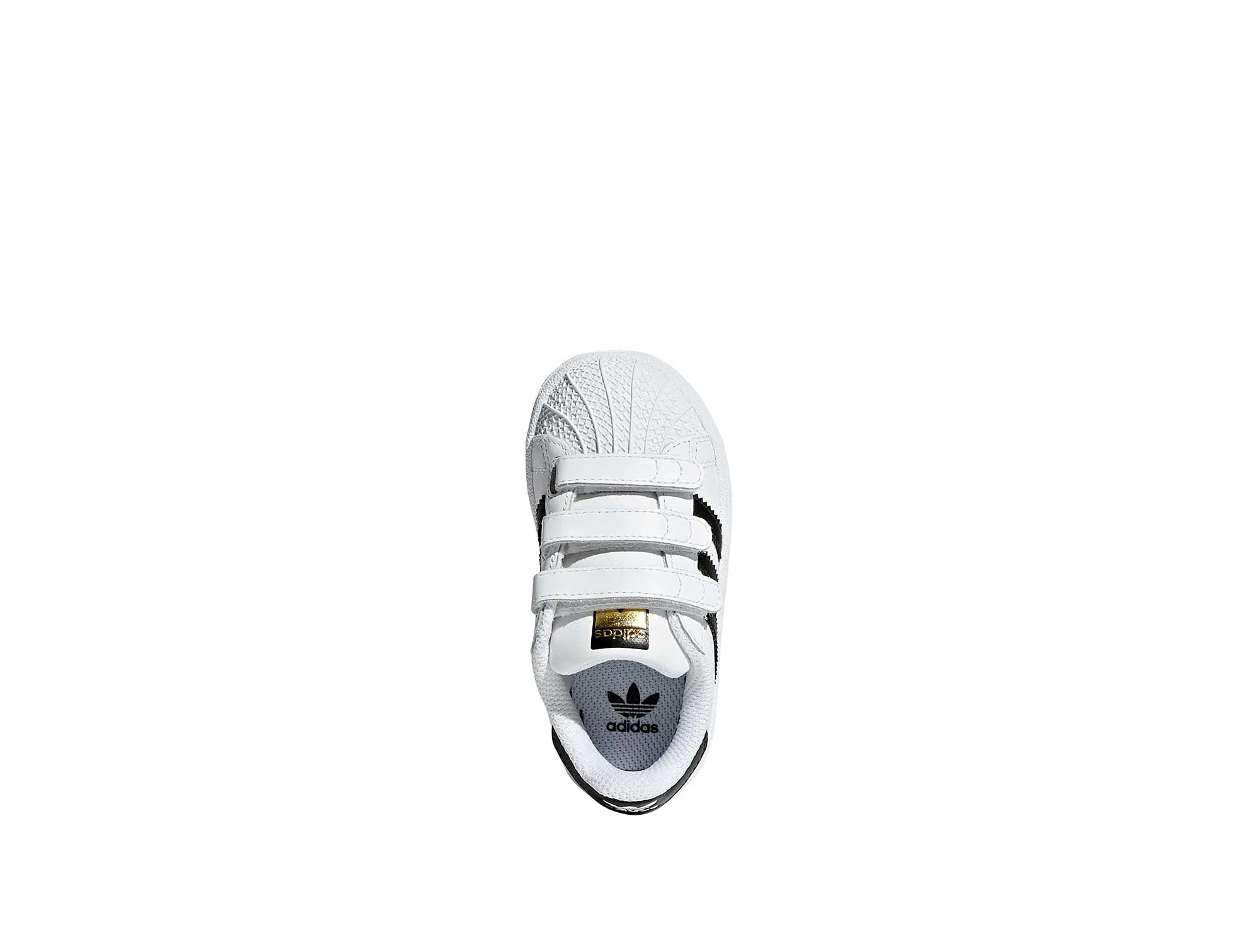 Zapatilla Adidas Superstar Velcro Infantil Blanco
